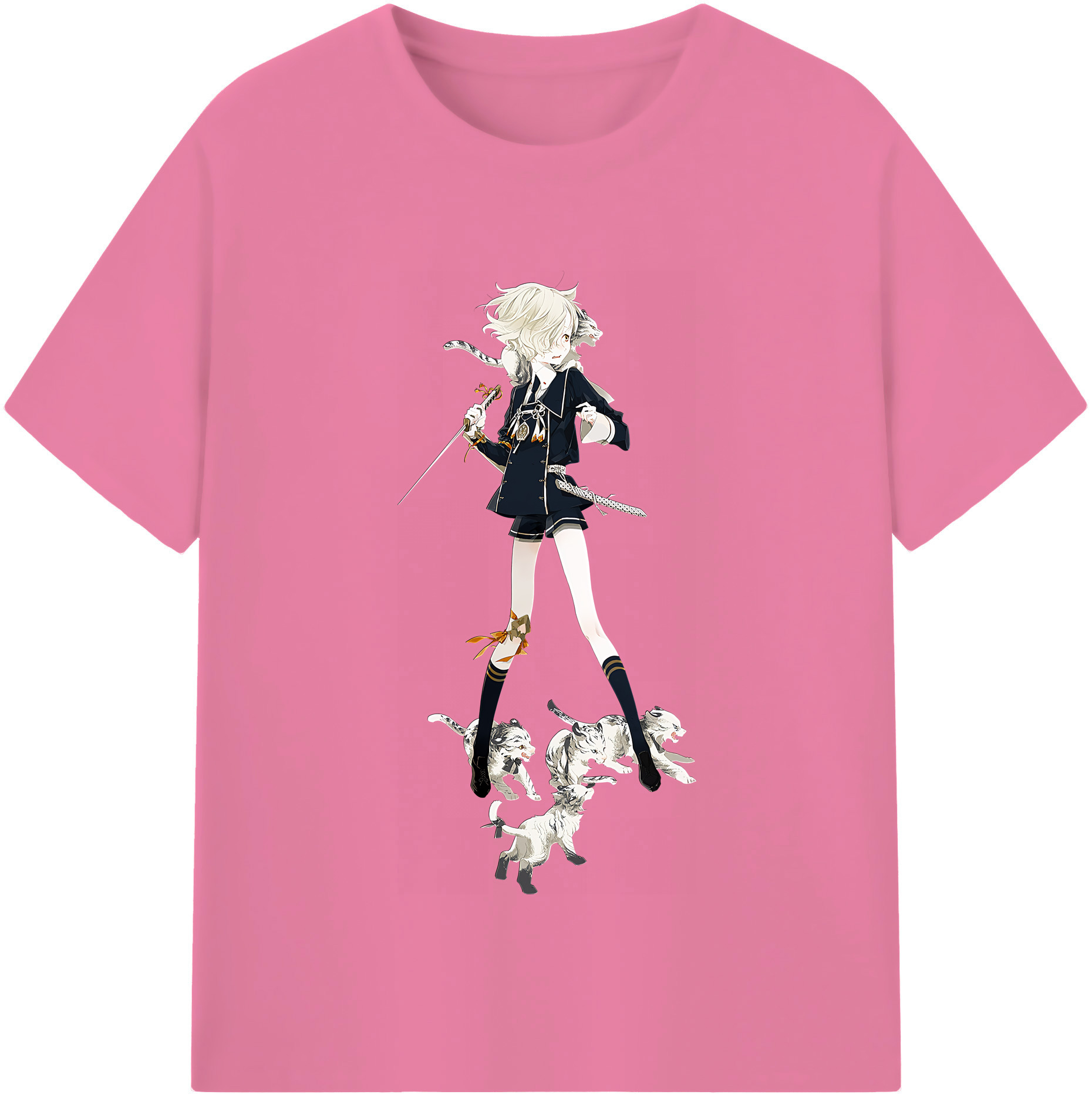 （画像用） 刀剣乱舞 Touken Ranbu 綿100％半袖Tシャツ（フロントプリント）